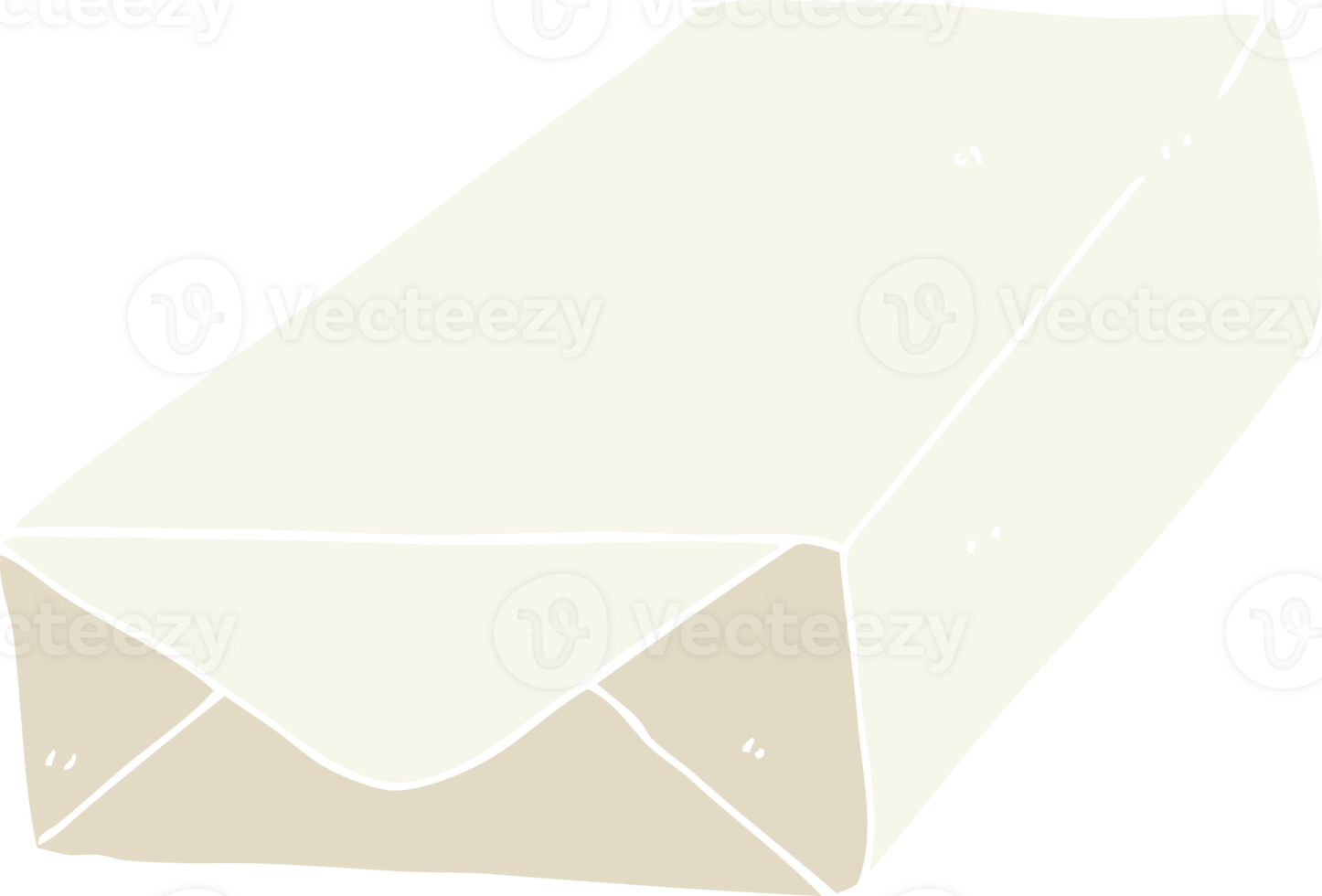 flat color illustration of a cartoon pack of office paper png