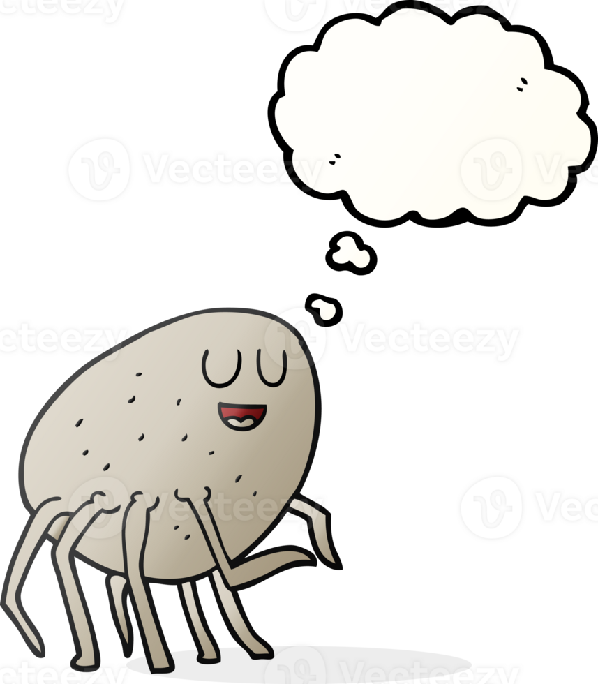thought bubble cartoon tick png