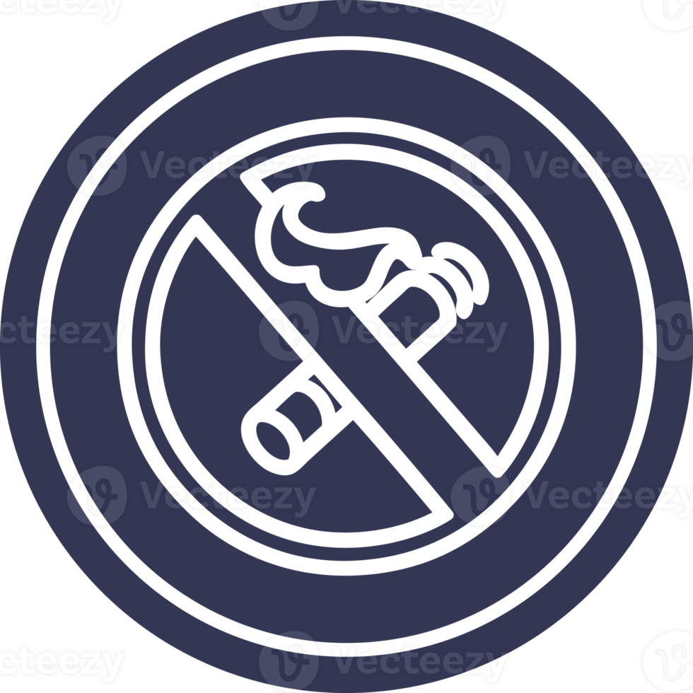 no smoking circular icon png