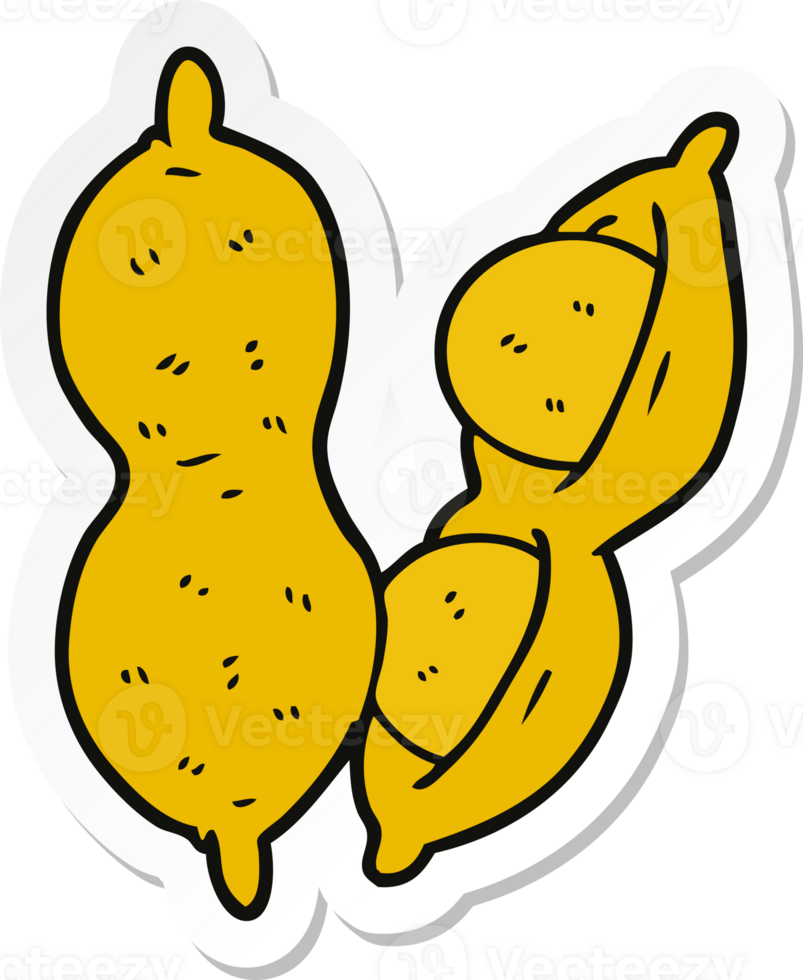 sticker of a cartoon peanuts png