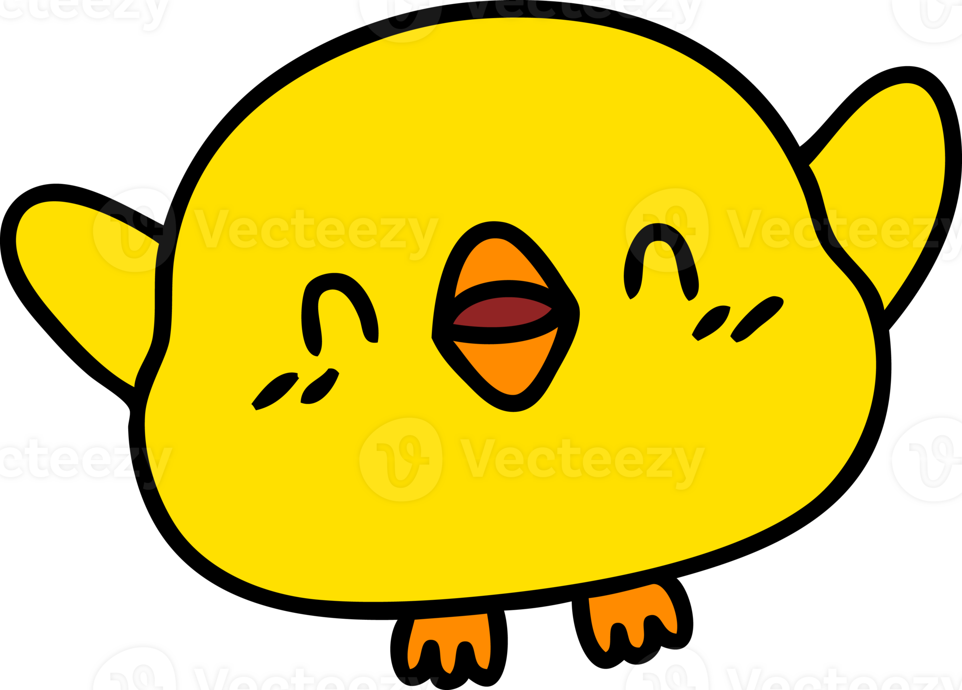 cute cartoon baby bird 44975791 PNG