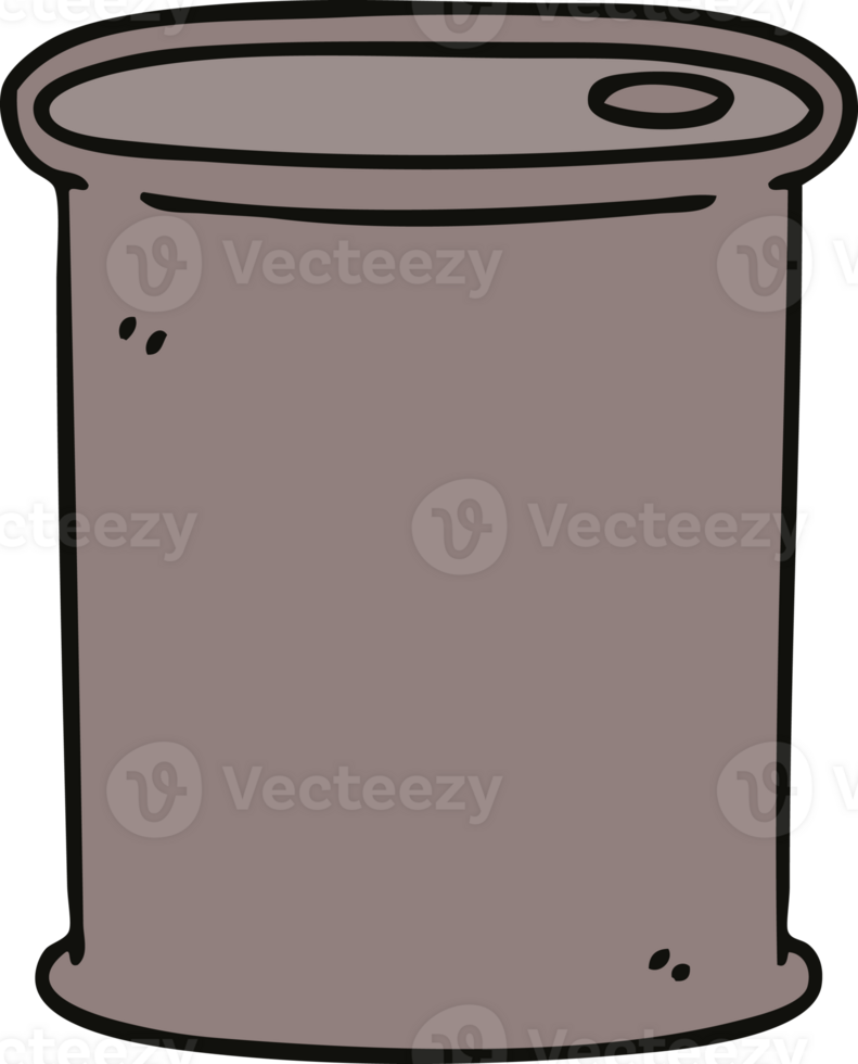 quirky hand drawn cartoon barrel png