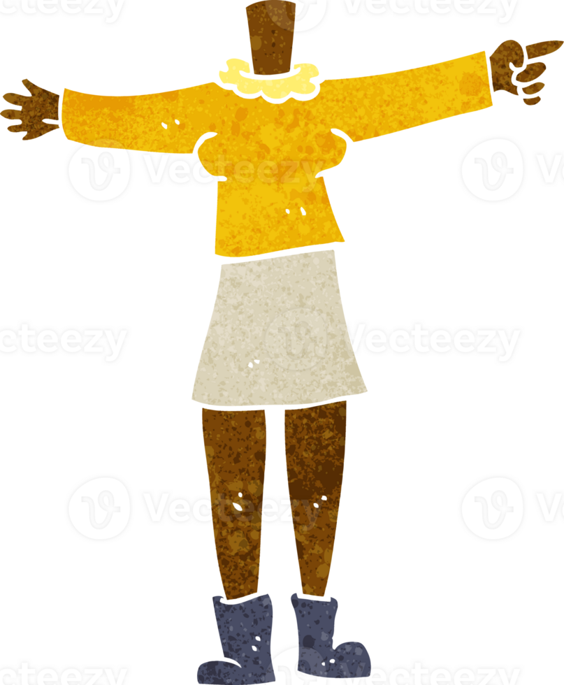 cartoon female body add photos or mix and match cartoons png