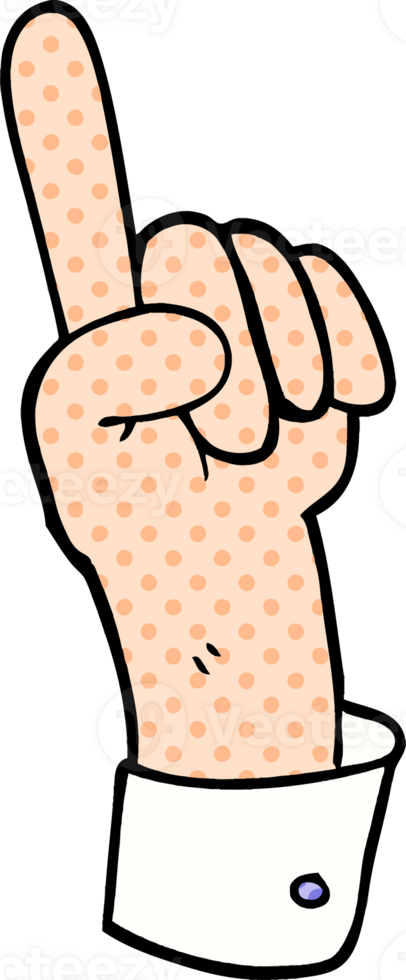 carton of hand gesture png