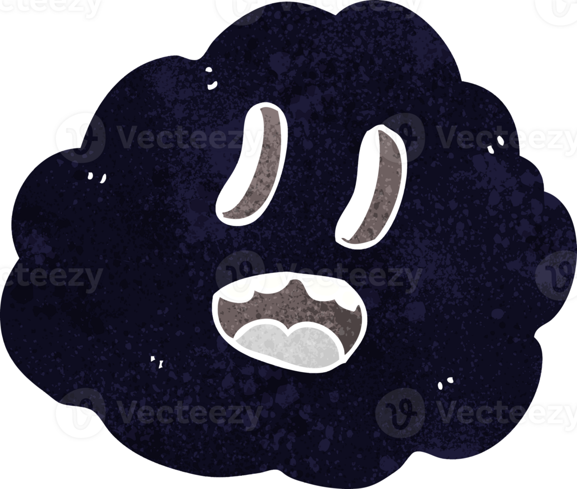 cartoon spooky cloud png