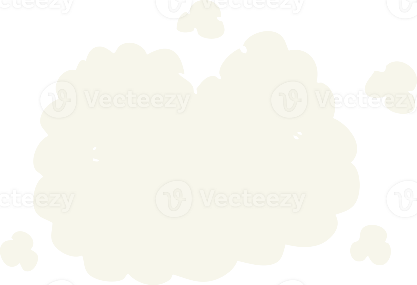 flat color style cartoon smoke cloud png