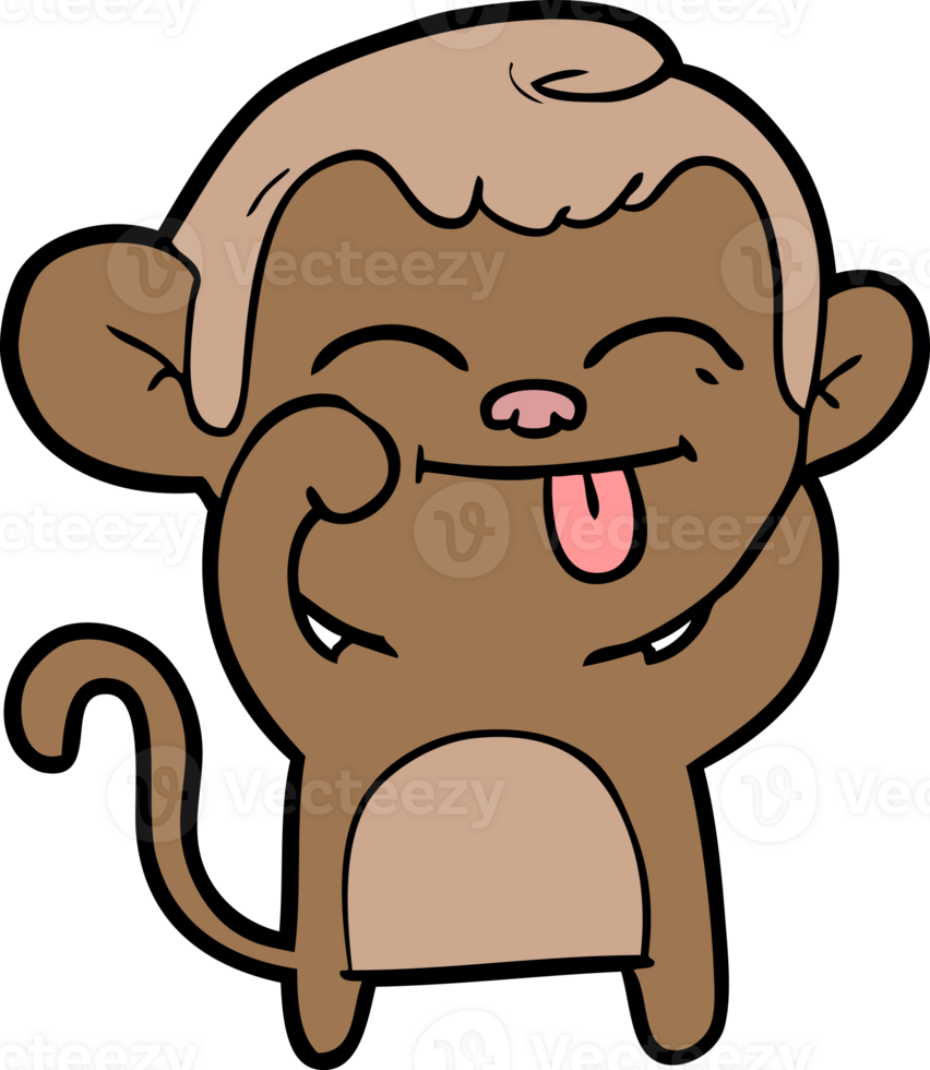 funny cartoon monkey png
