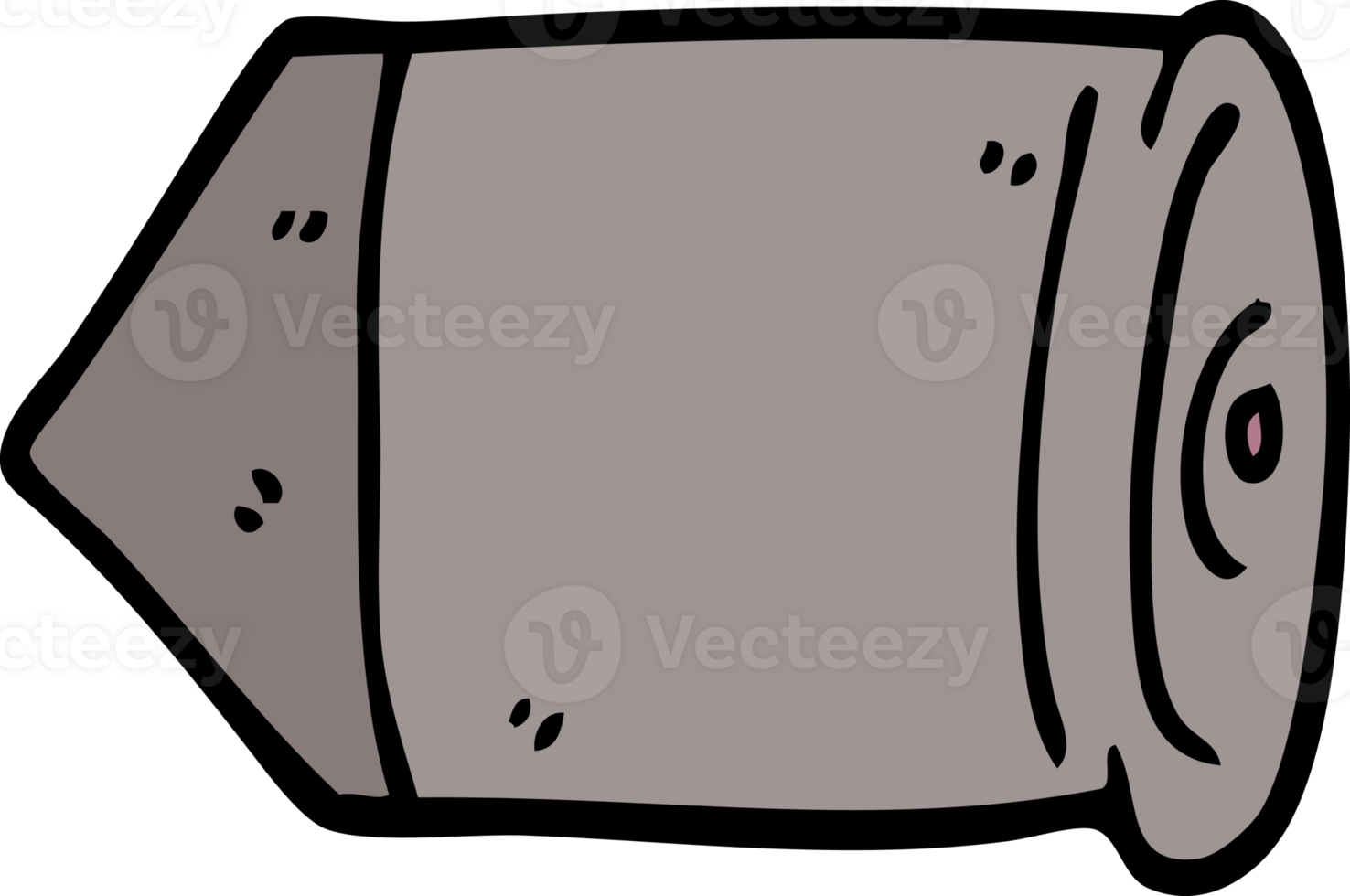 cartoon doodle bullet png