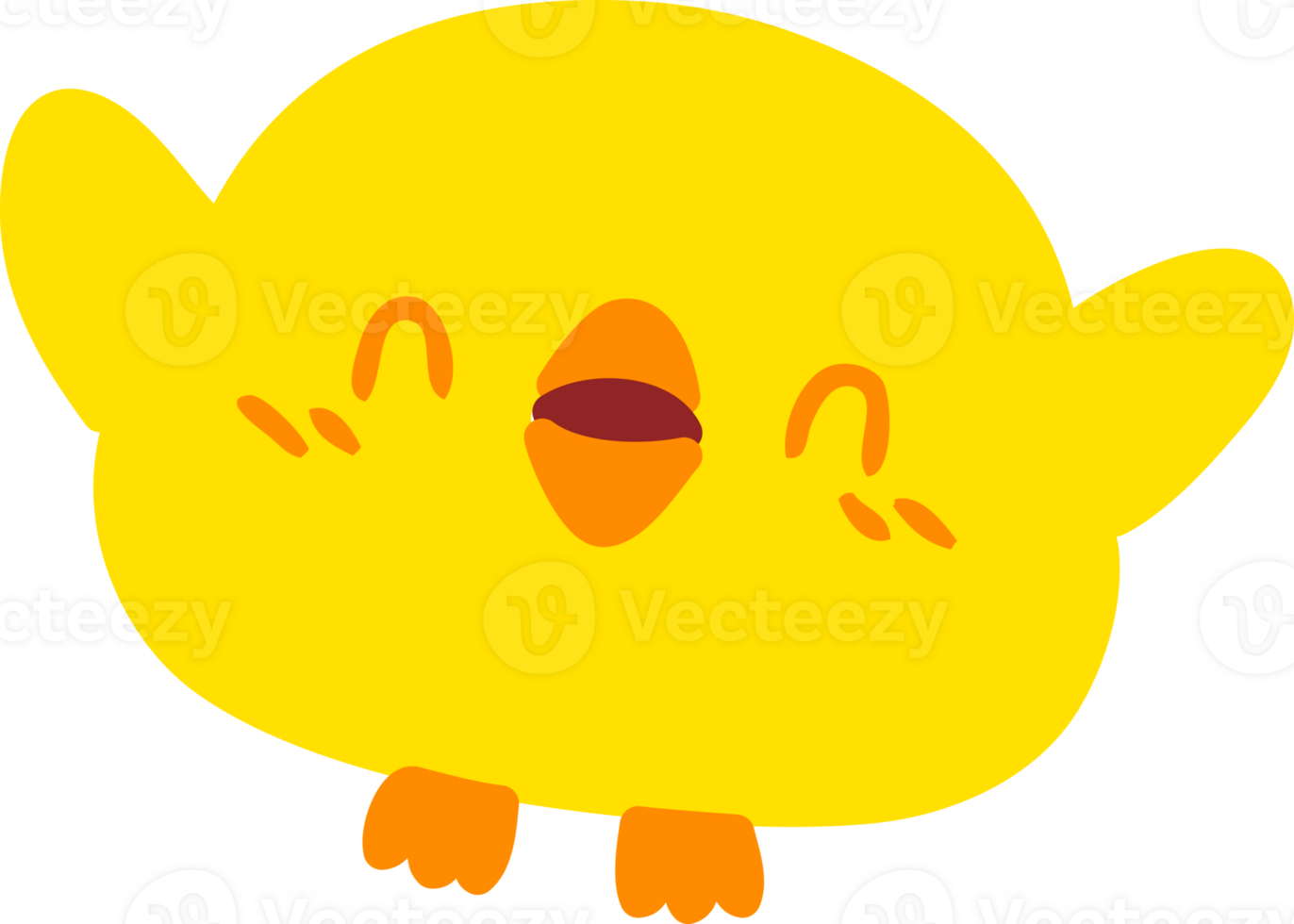 cute cartoon baby bird 44978289 PNG