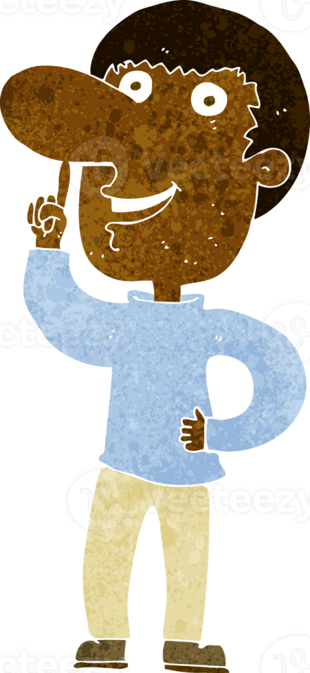 cartoon man with idea png