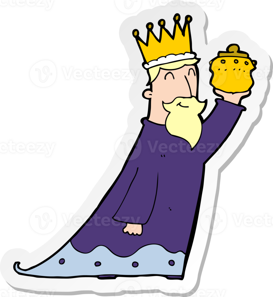 sticker of a one of the three wise men png
