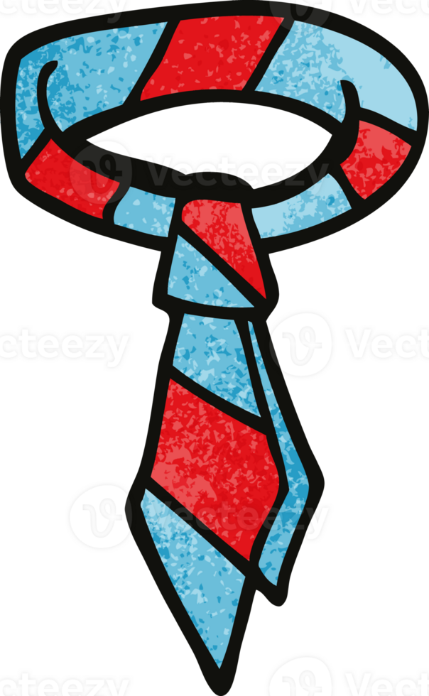 cartoon doodle office tie png