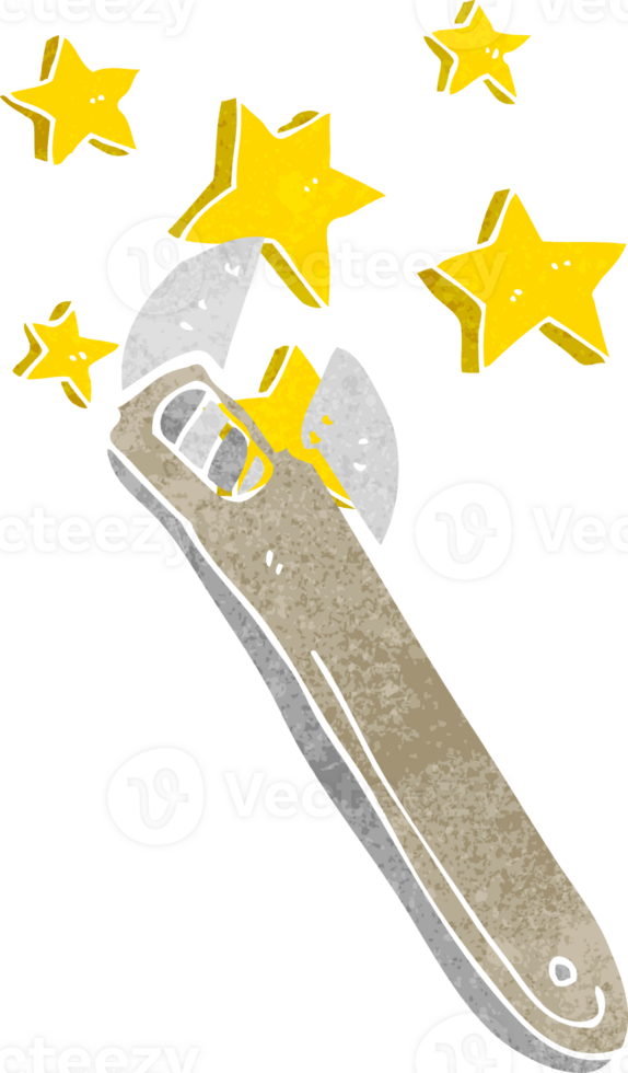 cartoon adjustable spanner png