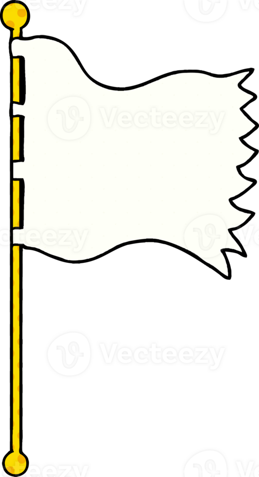 cartoon waving flag png
