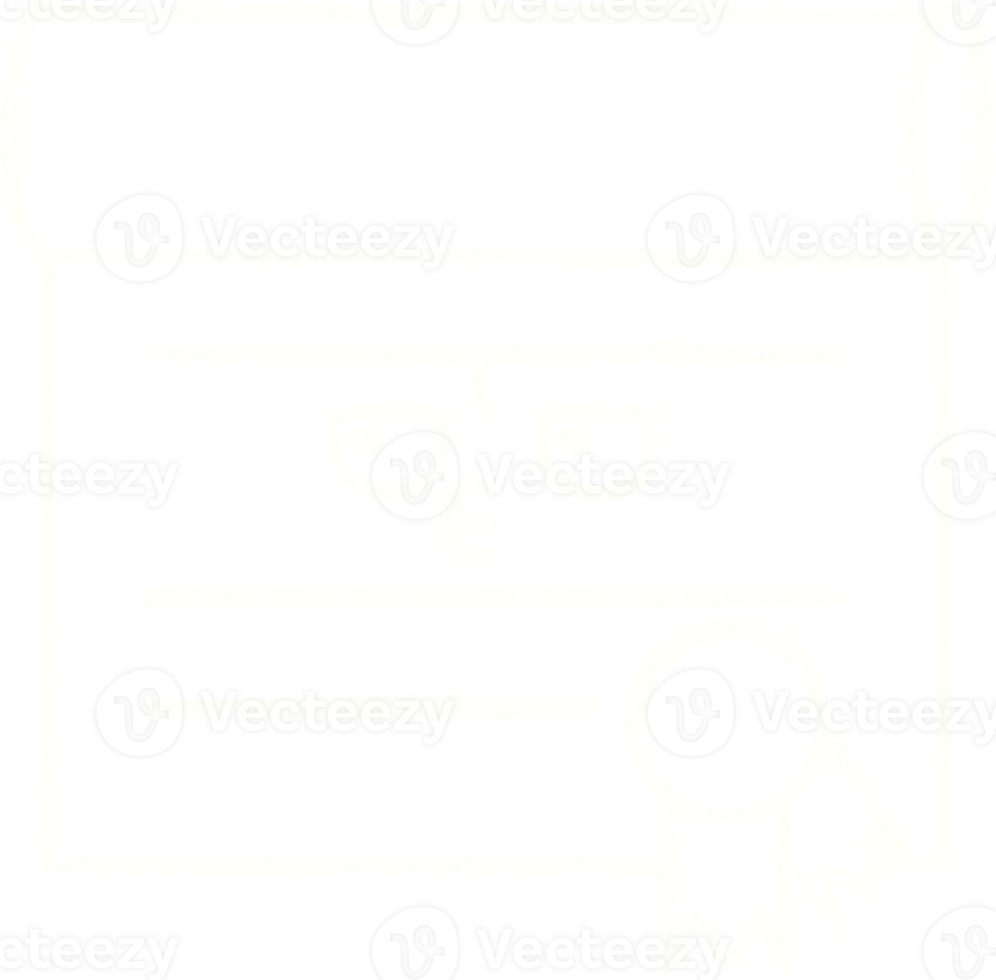 Official Certificate Chalk Drawing png