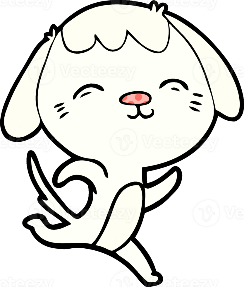 happy cartoon dog png