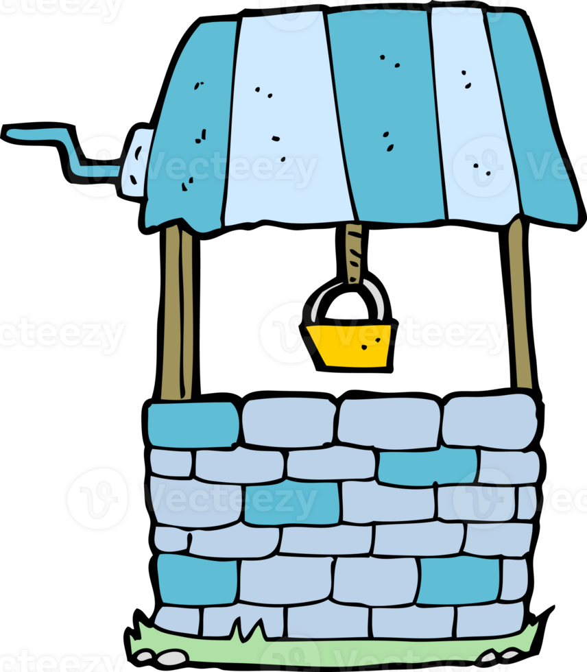 cartoon wishing well png