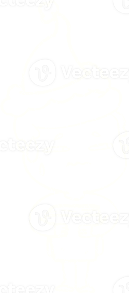 Christmas Man Chalk Drawing png
