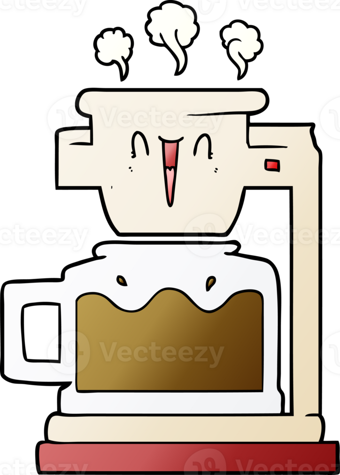 steaming hot coffee pot png