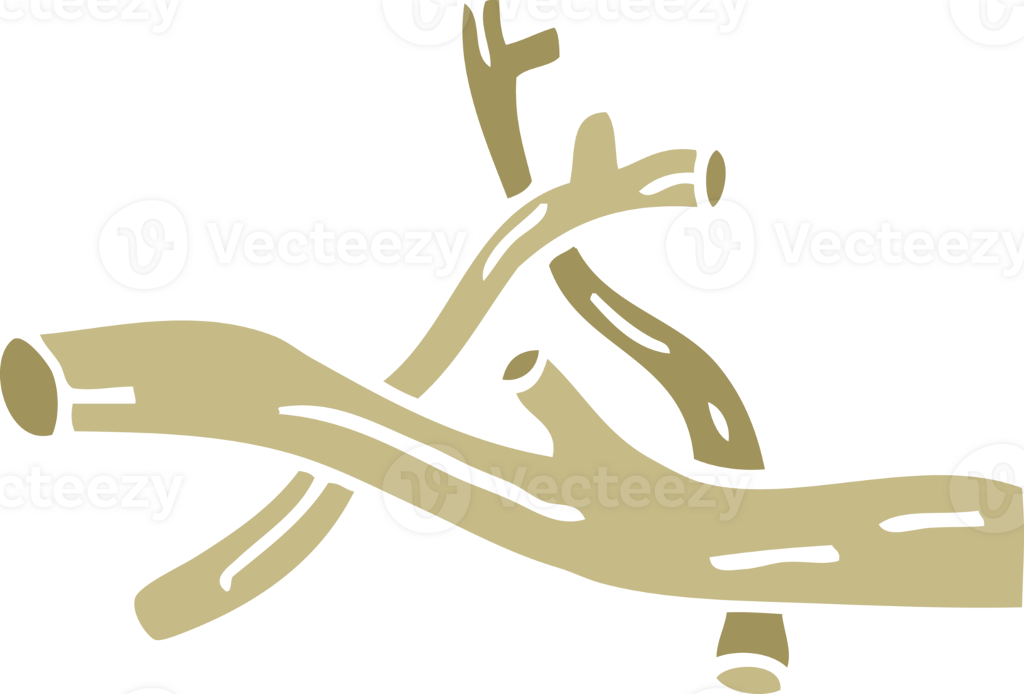 cartoon doodle pile of twigs png