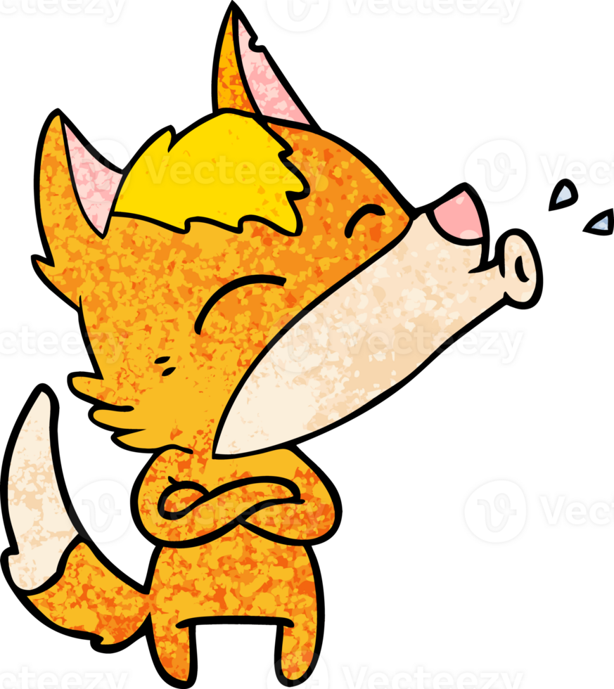 fox cartoon character png