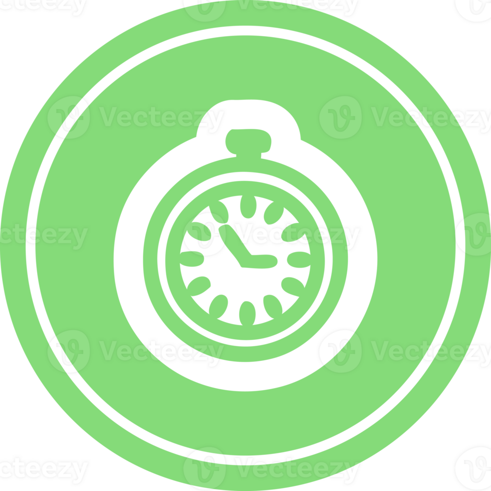 stop watch circular icon symbol png