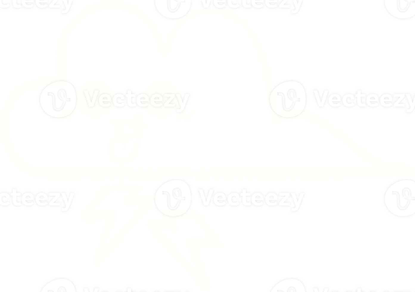 Thundercloud Chalk Drawing png