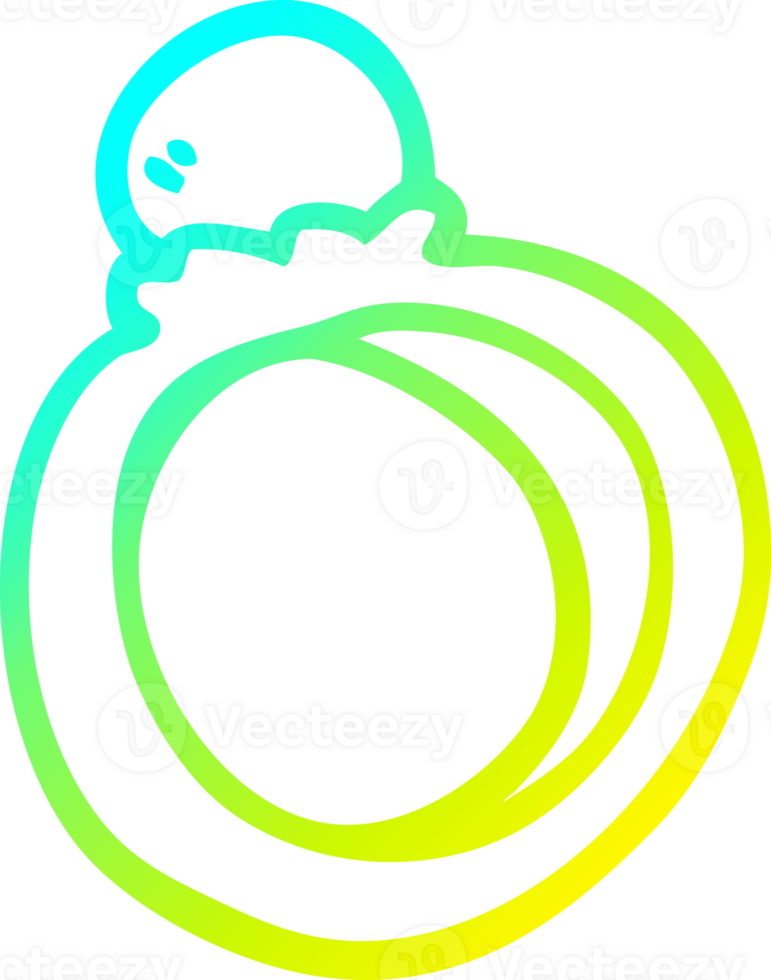 verkoudheid helling lijn tekening van een tekenfilm verloving ring png