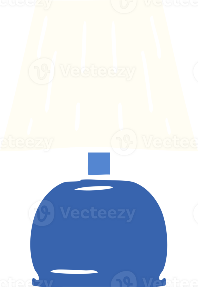 hand drawn cartoon doodle of a bed side lamp png