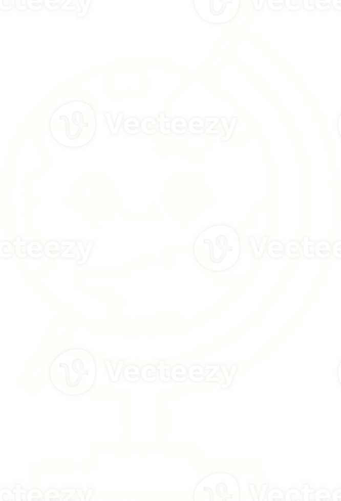 Globe Chalk Drawing png