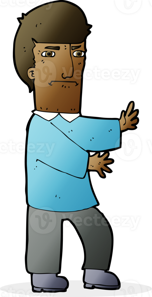 cartoon grumpy man png
