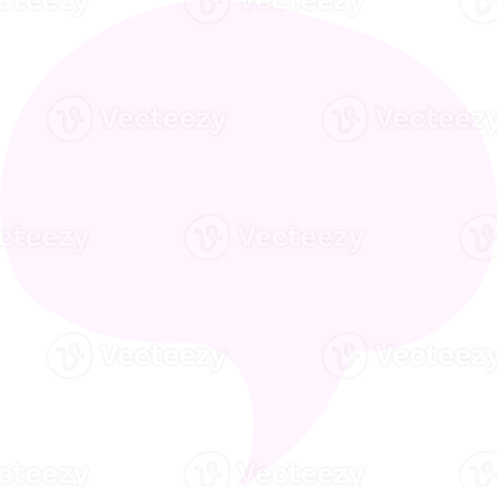 cartoon doodle speech bubble png