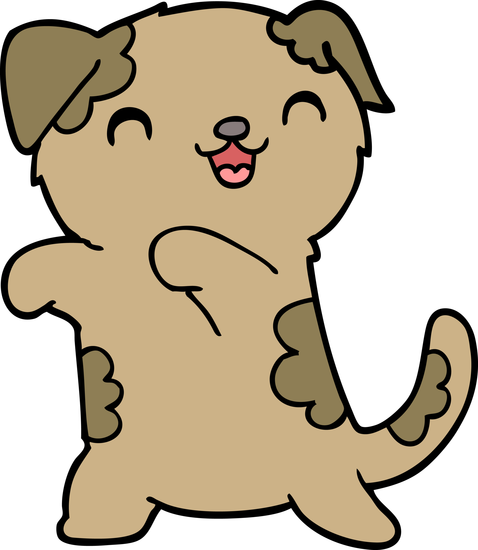 cute cartoon puppy 44991915 PNG
