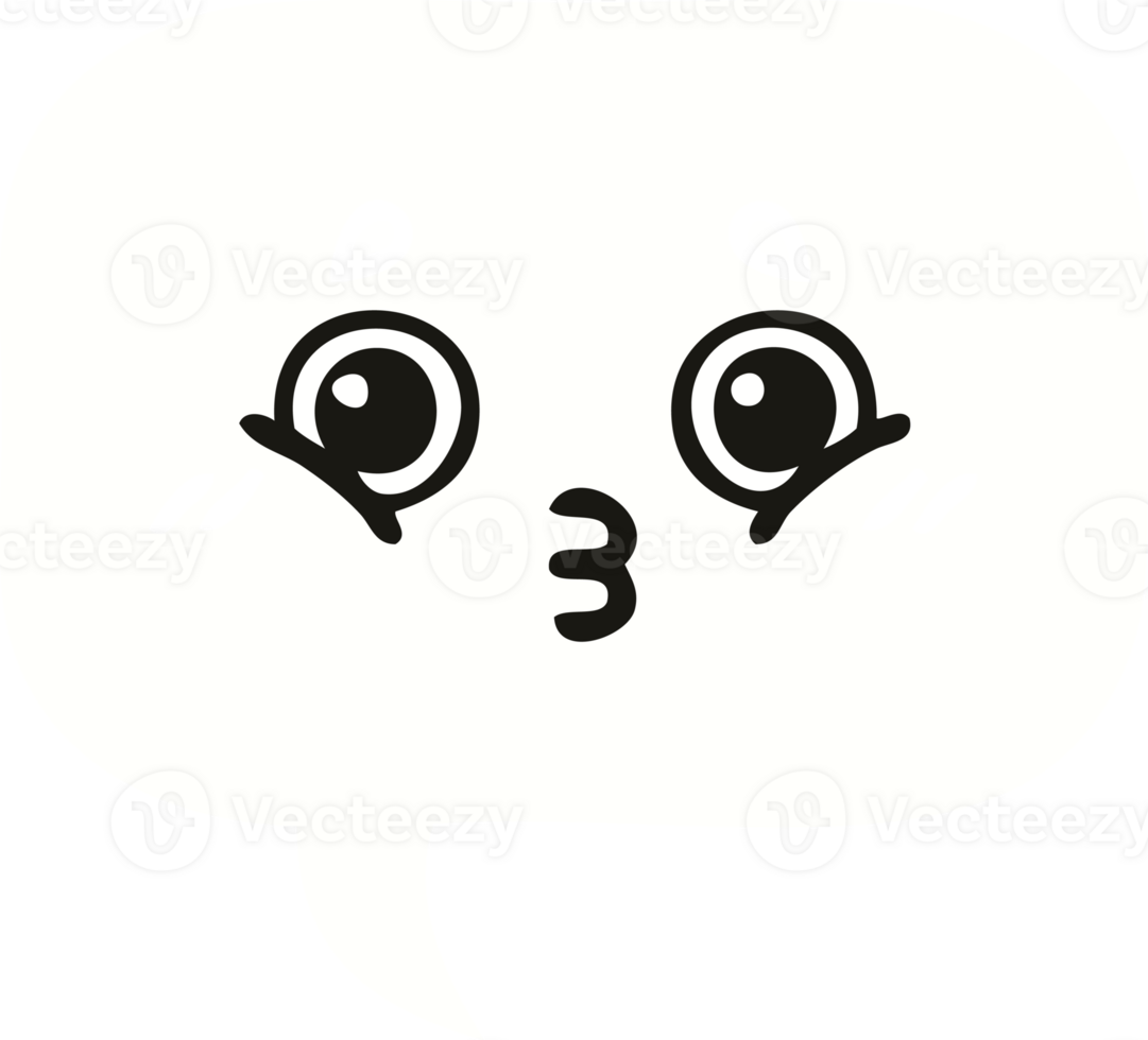 flat color retro cartoon of a speech bubble png