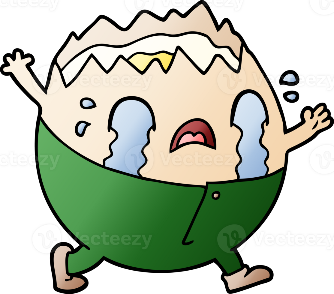 humpty dumpty cartoon egg man crying png