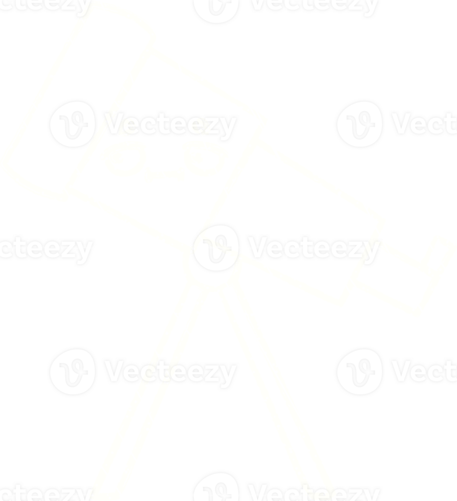 Telescope Chalk Drawing png