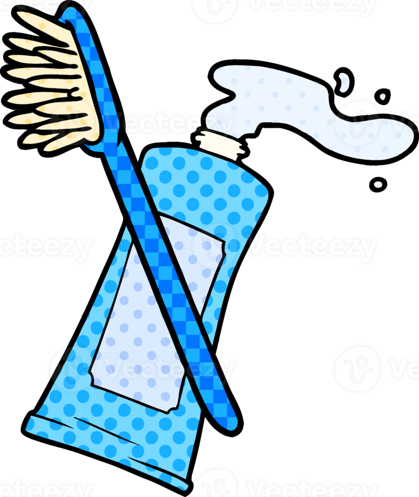 cartoon cream in tube png