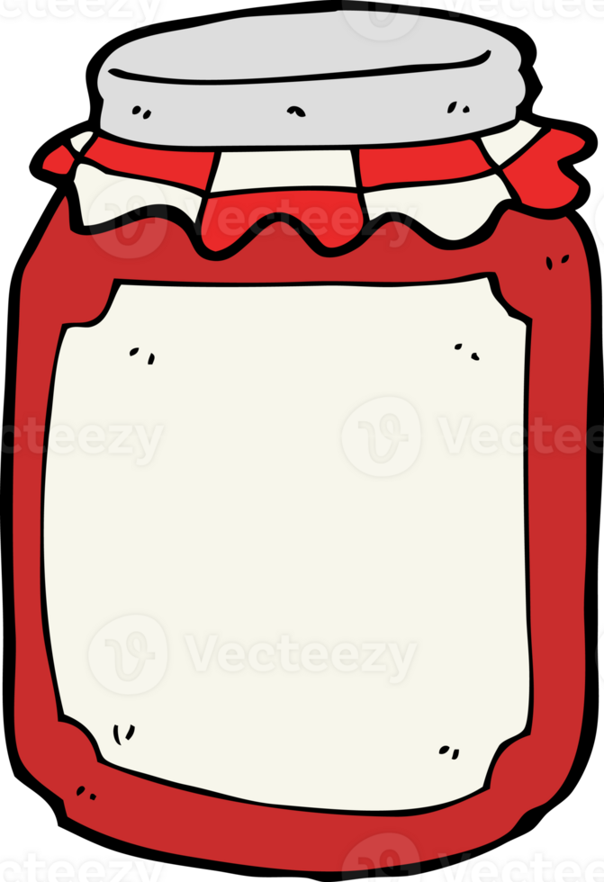 cartoon jar of preserve png