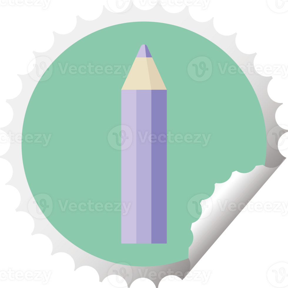 purple coloring pencil graphic   illustration round sticker stamp png