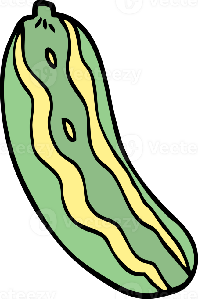 cartoon doodle marrow plant png