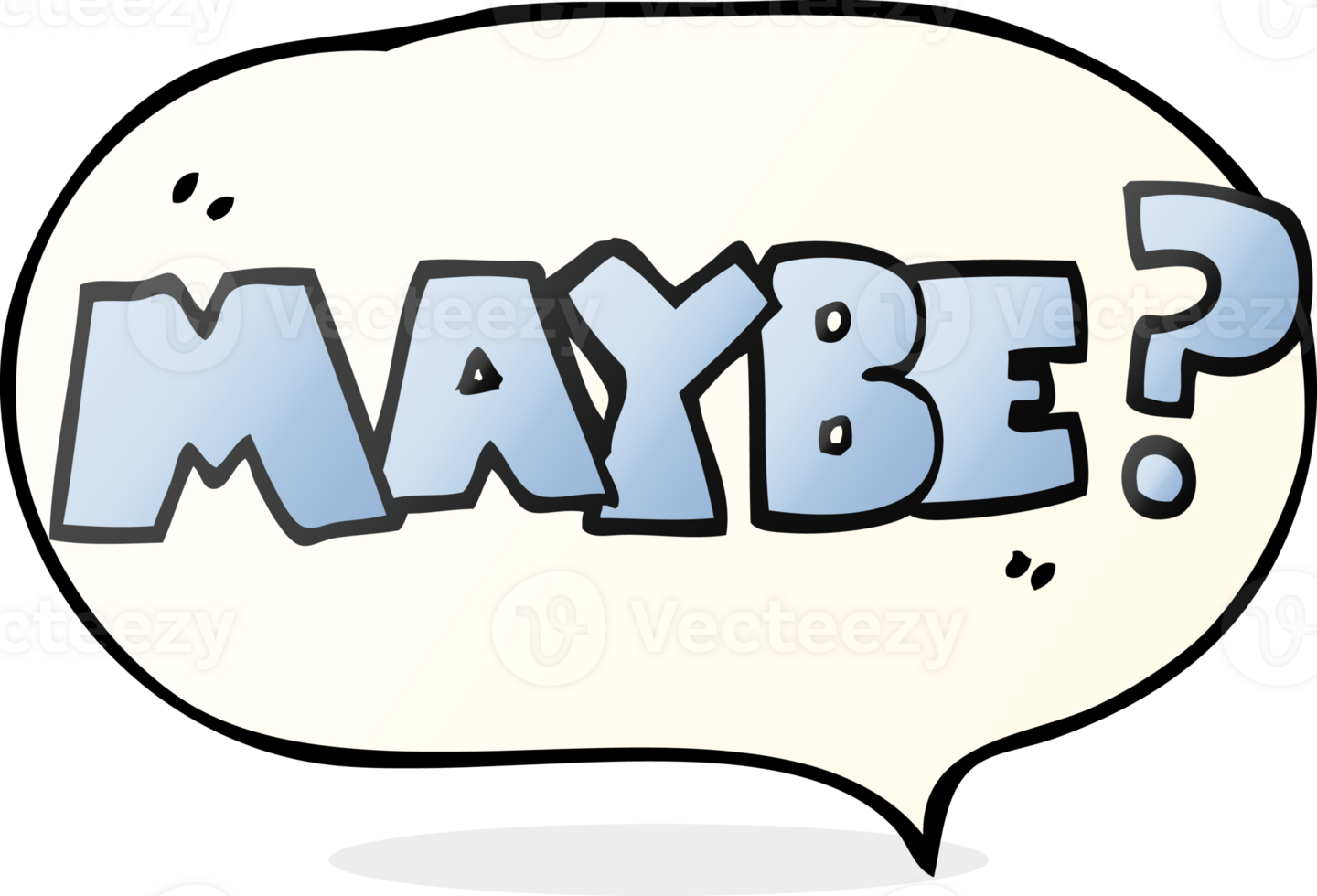 maybe hand drawn speech bubble cartoon symbol 44998204 PNG maybe hand drawn speech bubble cartoon symbol 44998204 PNG