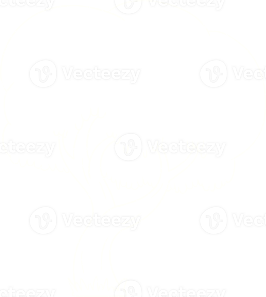 Tree Chalk Drawing png