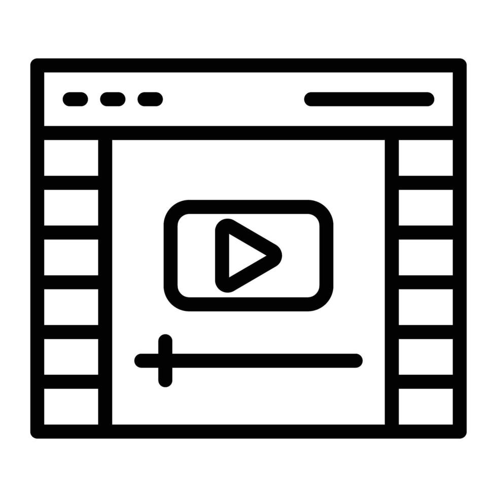 Marketing Line Icon vector