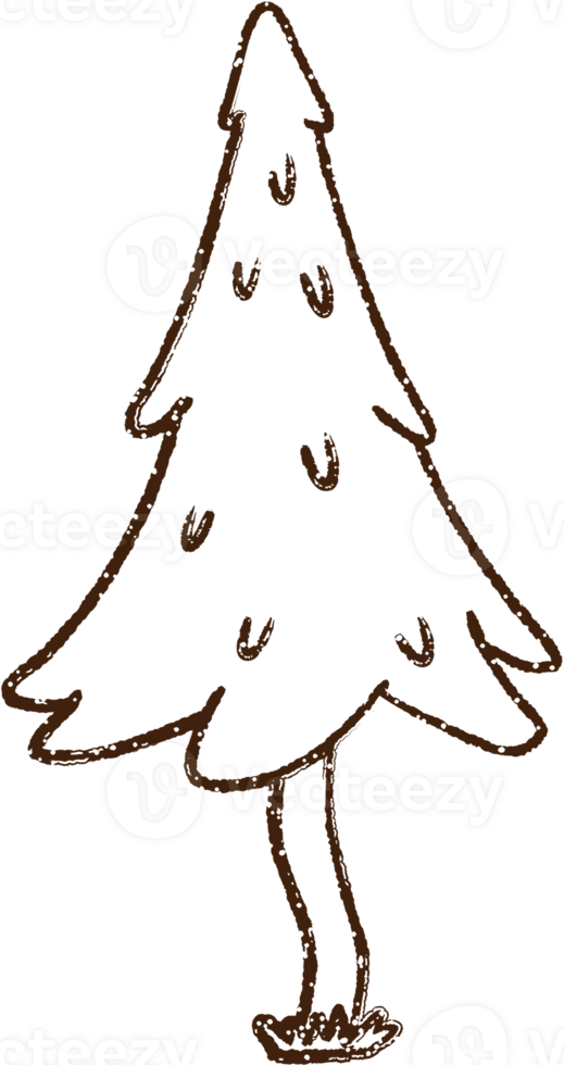 Tree Charcoal Drawing png