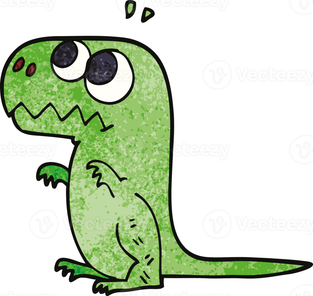 cartoon doodle prehistoric dinosaur png
