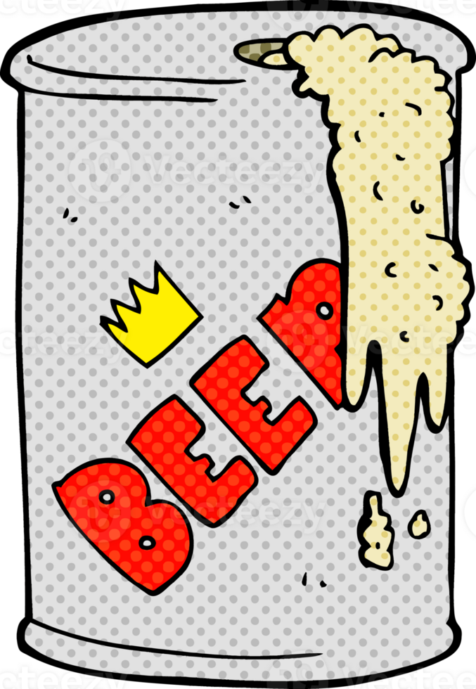 cartoon beer can png