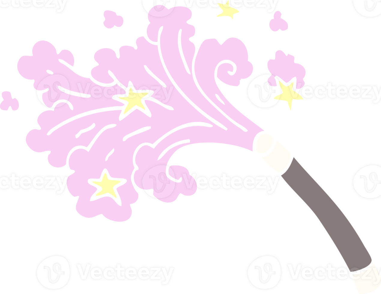 cartoon doodle magic trick png