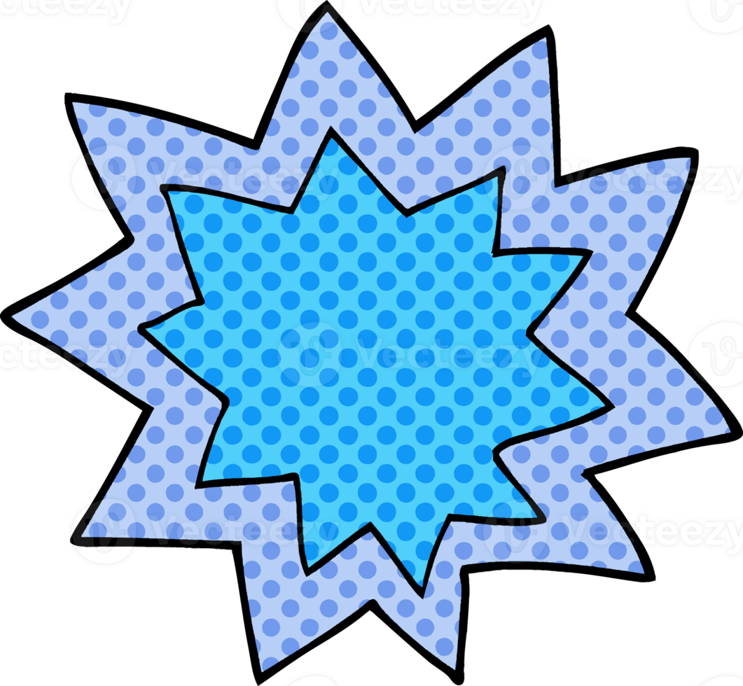 cartoon doodle explosion flame png