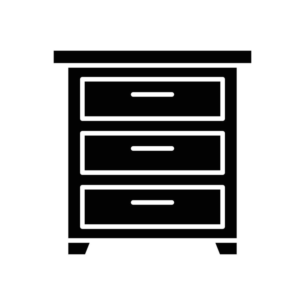 drawer icon design template simple and clean vector