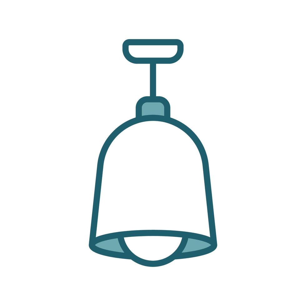 hanging lamp icon design template simple and clean vector
